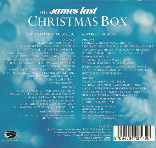 James Last - The James Last Christmas Box (2002 ) [4CD]