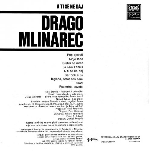 Drago Mlinarec - A Ti Se Ne Daj (1971)