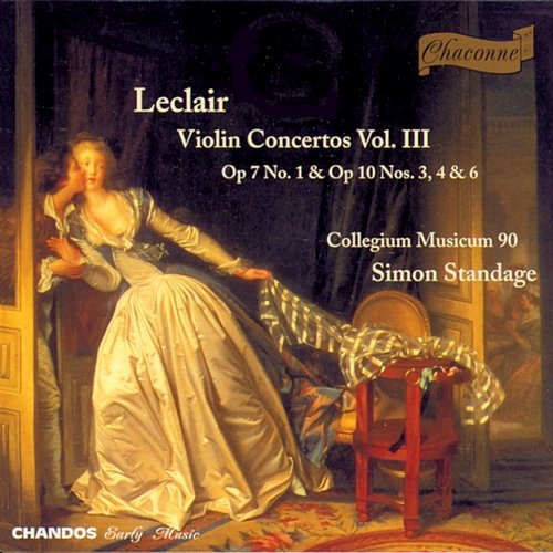 Collegium Musicum 90, Simon Standage - Jean-Marie Leclair: Violin Concertos (1994)