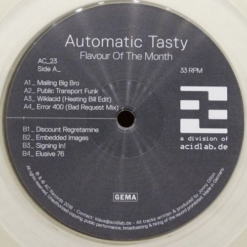 Automatic Tasty - Flavour Of The Month (2018)