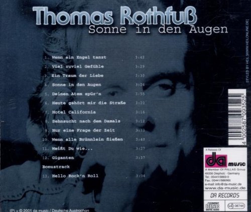 Thomas Rothfuss - Sonne in den Augen (2001)