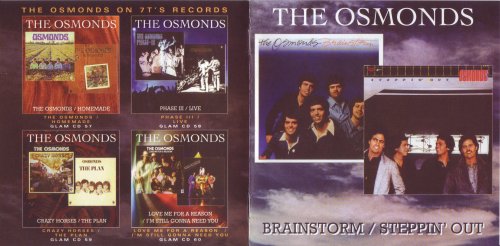 The Osmonds – Brainstorm & Steppin’ Out (2008)