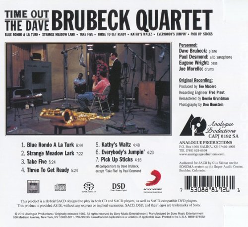 The Dave Brubeck Quartet - Time Out (1959) [2012 SACD]