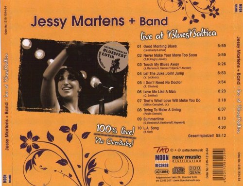 Jessy Martens And Band - Live at BluesBaltica (2011)