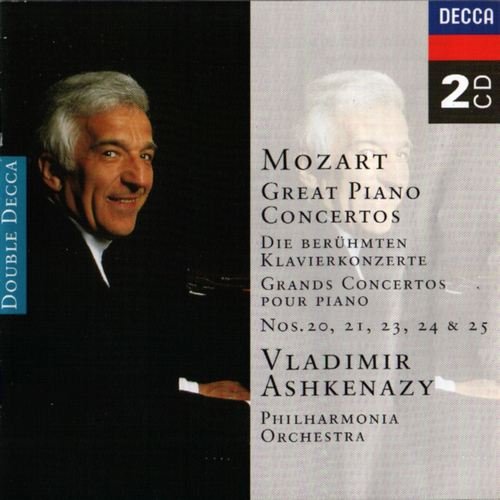 Vladimir Ashkenazy – Mozart: Great Piano Concertos Nos. 20-25 (1997)