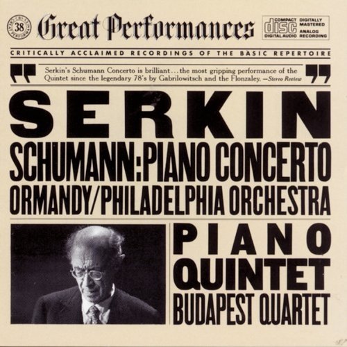 Rudolf Serkin – Schumann: Piano Concerto, Piano Quinte (1990)
