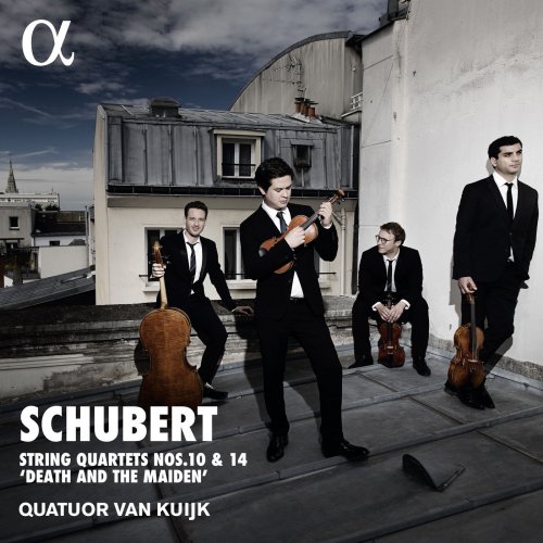 Quatuor Van Kuijk - Schubert: Quartets Nos. 10 & 14 "Death and the Maiden" (2018) [Hi-Res]