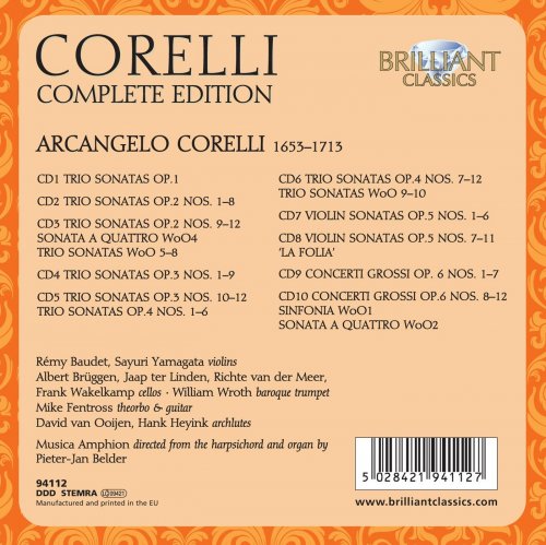 VA - Corelli Complete Edition • Gesamtwerk • L'Œuvre Intégrale (2010)