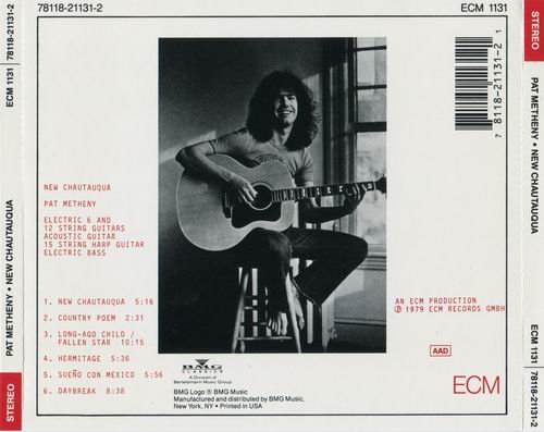 Pat Metheny - New Chautauqua (1979) CD Rip