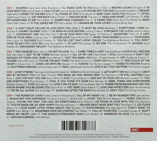 VA - 101 Love Songs (2018) FLAC