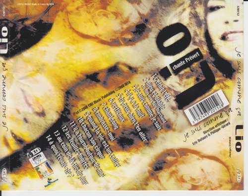 Lio - Je Suis Comme Ca (2000)