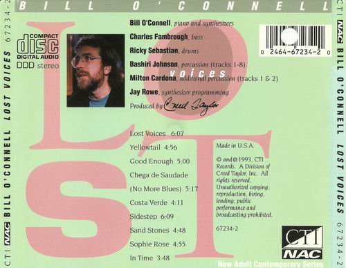 Bill O'Connell - Lost Voices (1993) Flac + MP3