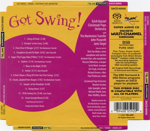 Erich Kunzel, Cincinnati Pops Orchestra - Got Swing! (2003) [SACD]