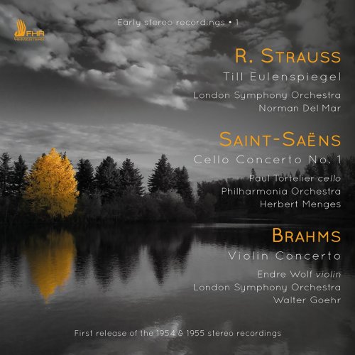 London Symphony Orchestra, Norman Del Mar & Herbert Menges & Walter Goehr - Strauss, Saint-Saëns & Brahms: Orchestral Works (Remastered) (2018) [Hi-Res]