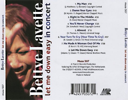 Bettye LaVette - Let Me Down Easy: In Concert (2000)