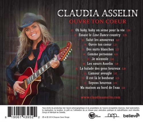 Claudia Asselin - Ouvre ton cœur (2014)