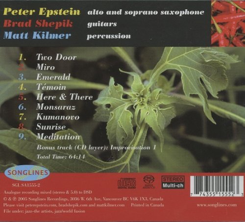 Peter Epstein, Brad Shepik, Matt Kilmer ‎- Lingua Franca (2005) [SACD]