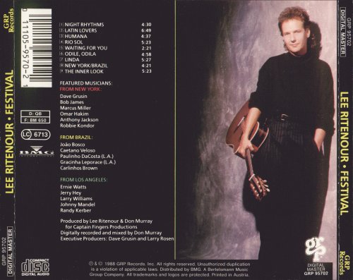 Lee Ritenour - Festival (1988) FLAC