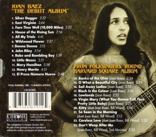 Joan Baez - The Debut Album Plus! (2011)