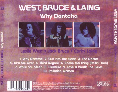 West, Bruce & Laing - Why Dontcha (2012)