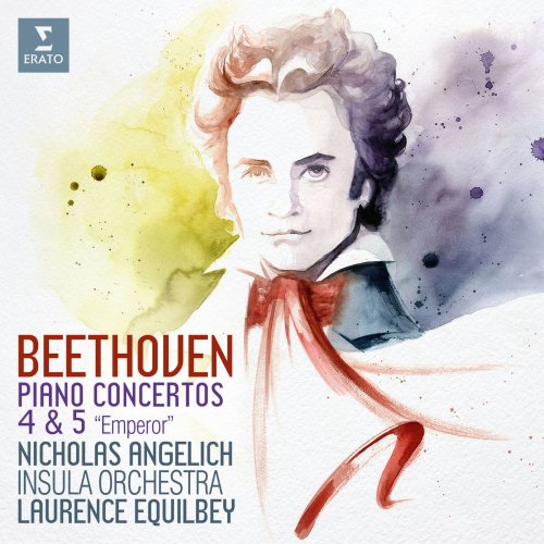 Nicholas Angelich - Beethoven: Piano Concertos Nos 4 & 5, "Emperor" (Live) (2018) [Hi-Res]