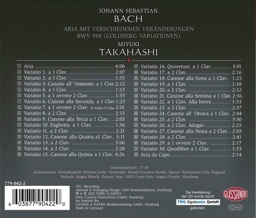 Miyuki Takahashi - Bach: Goldberg-Variationen (2002)