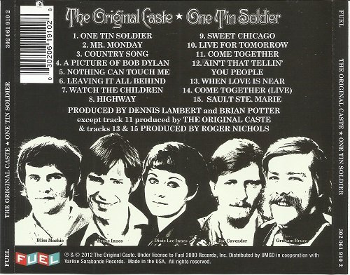 The Original Caste - One Tin Soldier (Reissue, Expanded Edition) (1969/2012)