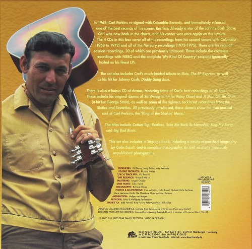 Carl Perkins - Back On Top (4 CD Box Set) (2000)