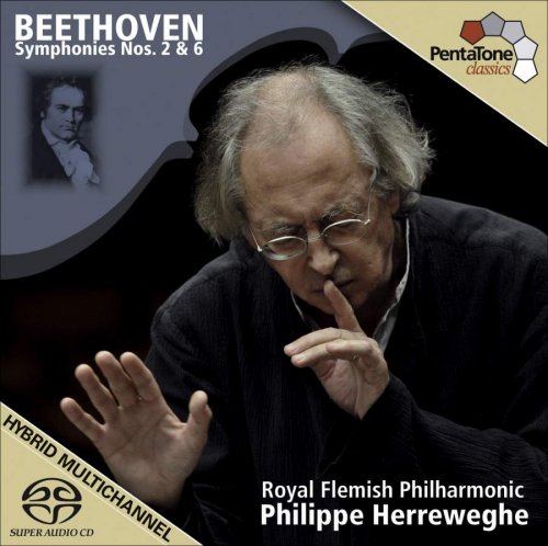 Philippe Herreweghe - Beethoven: Symphonies Nos. 2 & 6 (2009) [SACD]