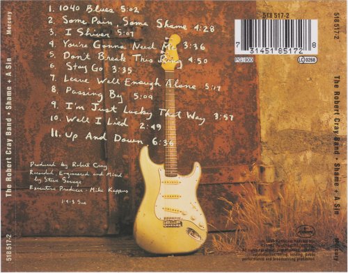 The Robert Cray Band - Shame + A Sin (1993)