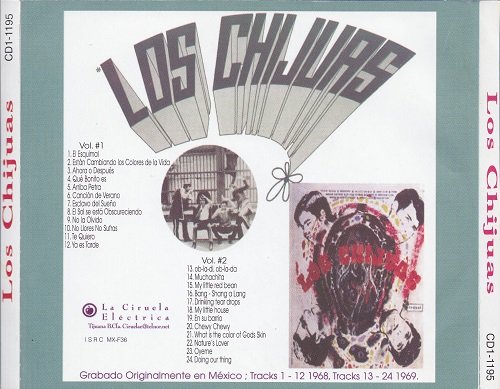 Los Chijuas - Los Chijuas - Vol. #1 & Vol. #2 (Reissue) (1968-69/2003)