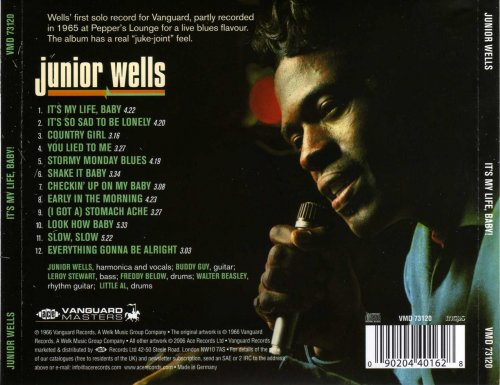 Junior Wells - It's My Life, Baby! (2006)