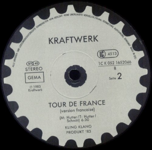 Kraftwerk - Tour De France (Single) (1983) LP