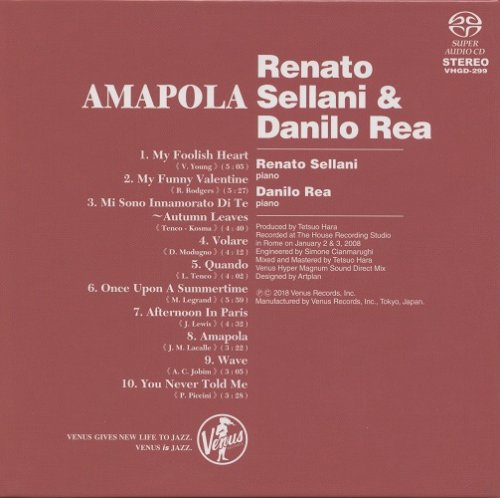 Renato Sellani & Danilo Rea - Amapola (2008) [2018 SACD]