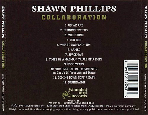 Shawn Phillips - Collaboration (Reissue) (1971/1999)