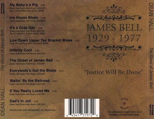 Dean Hall - The Ghost of James Bell (1997)