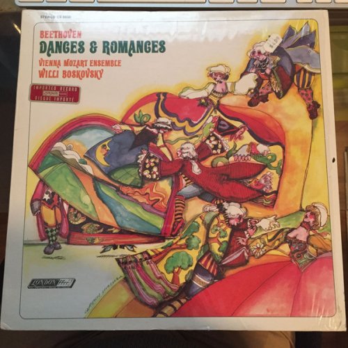Beethoven - Dances & Romances - Vienna Mozart Ensemle - Willi Boskovsky (1970) LP