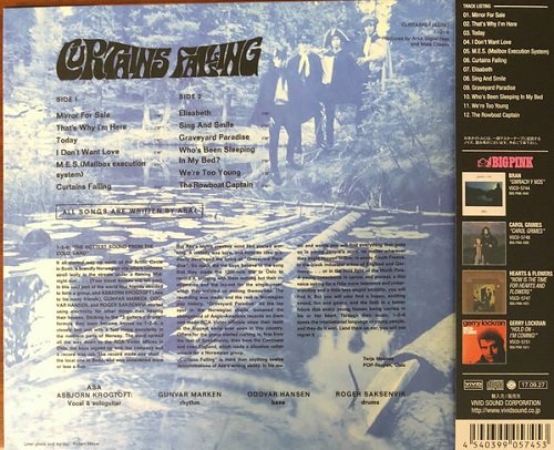 1-2-6 - Curtains Falling (Reissue, Korean Remastered) (1967/2017)