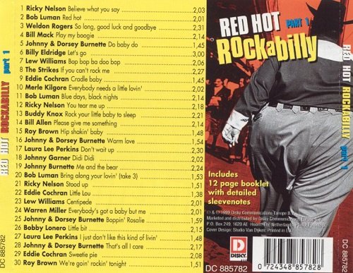 VA - Red Hot Rockabilly, Pt. 1 (1999)