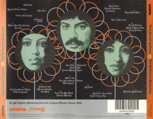 Tony Orlando & Dawn - The Definitive Collection (1998) Lossless