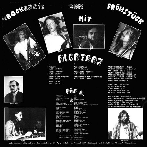 Alcatraz - Live Trockeneis Zum Frohstuck (1980) Vinyl Rip