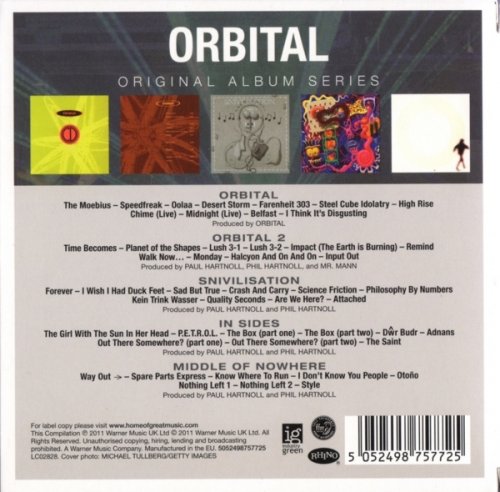 Orbital - Original Album Series (2011)