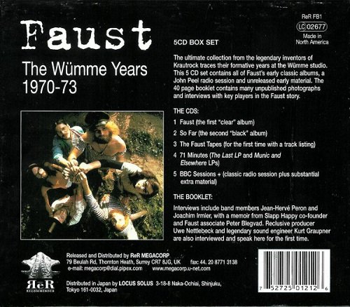 Faust - The Wümme Years: 1970-73 (Reissue) (2000)
