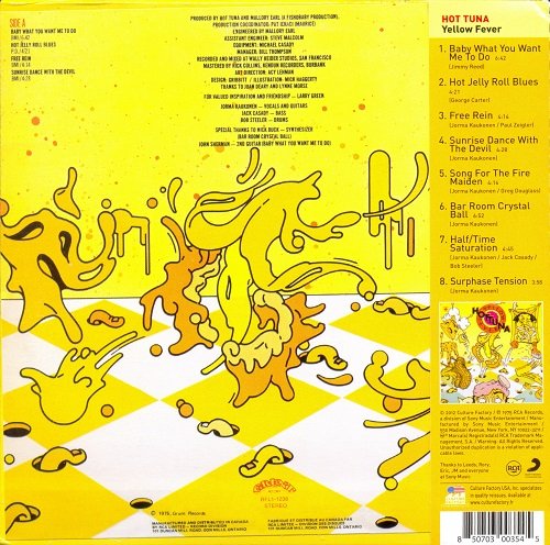 Hot Tuna - Yellow Fever (Reissue) (1975/2012)