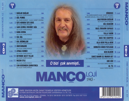 Barış Manço - Mançoloji (1999)