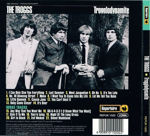 The Troggs - Trogglodynamite (Reissue) (1967/2004)