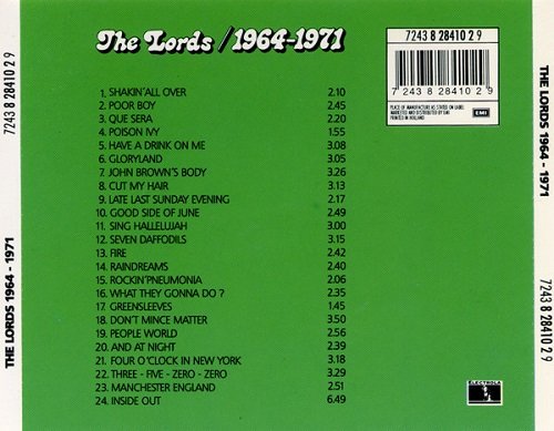 The Lords - The Lords 1964-1971 (Reissue) (1972/2006)