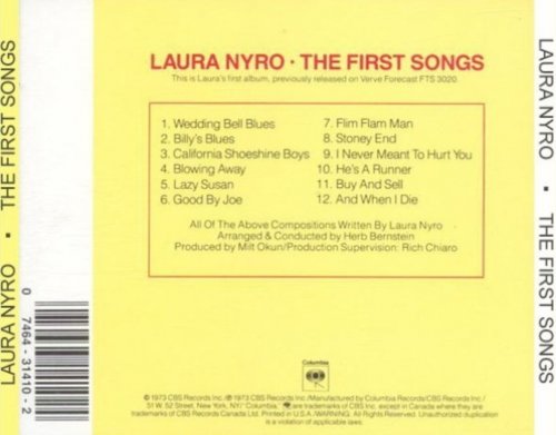 Laura Nyro - The First Songs (1990)