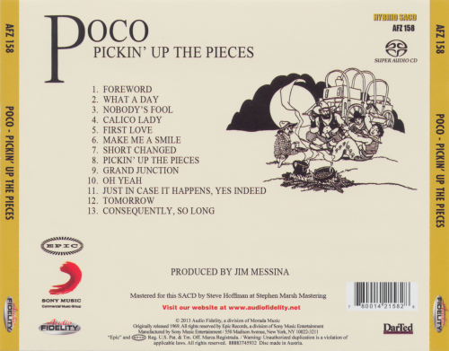 Poco - Pickin' Up the Pieces (2013 Audio Fidelity)