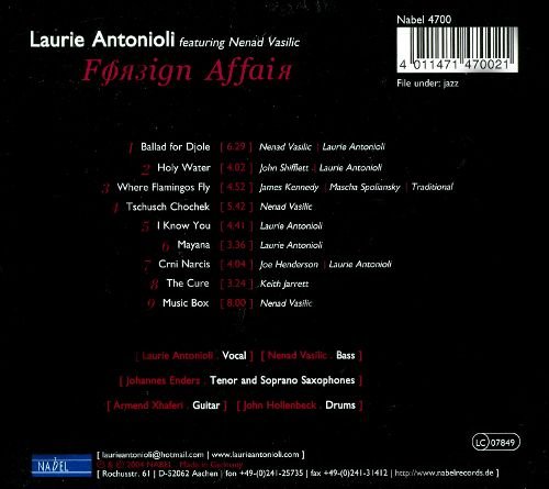 Laurie Antonioli (featuring Nenad Vasilic) - Foreign Affair (2004)